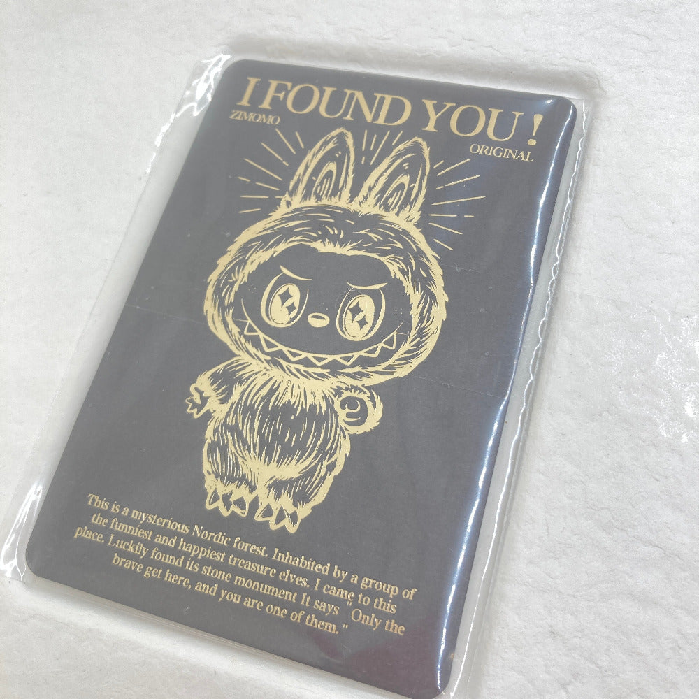 ZIMOMO 茶色 THE MONSTERS I FOUND YOU ショッパー付き ぬいぐるみ 未開封品