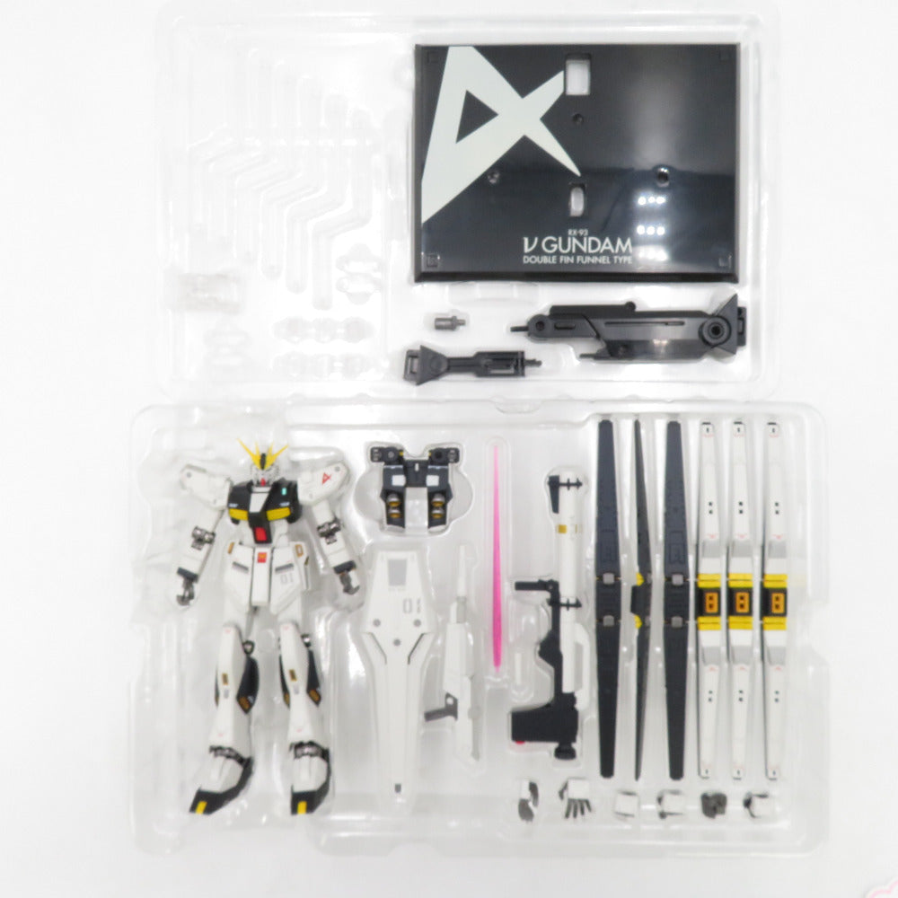 METAL ROBOT魂 ＜SIDE MS＞ νガンダム(ダブル・フィン・ファンネル装備型) 「機動戦士ガンダム 逆襲のシャア」 魂ウェブ商店限定 BANDAI バンダイ フィギュア