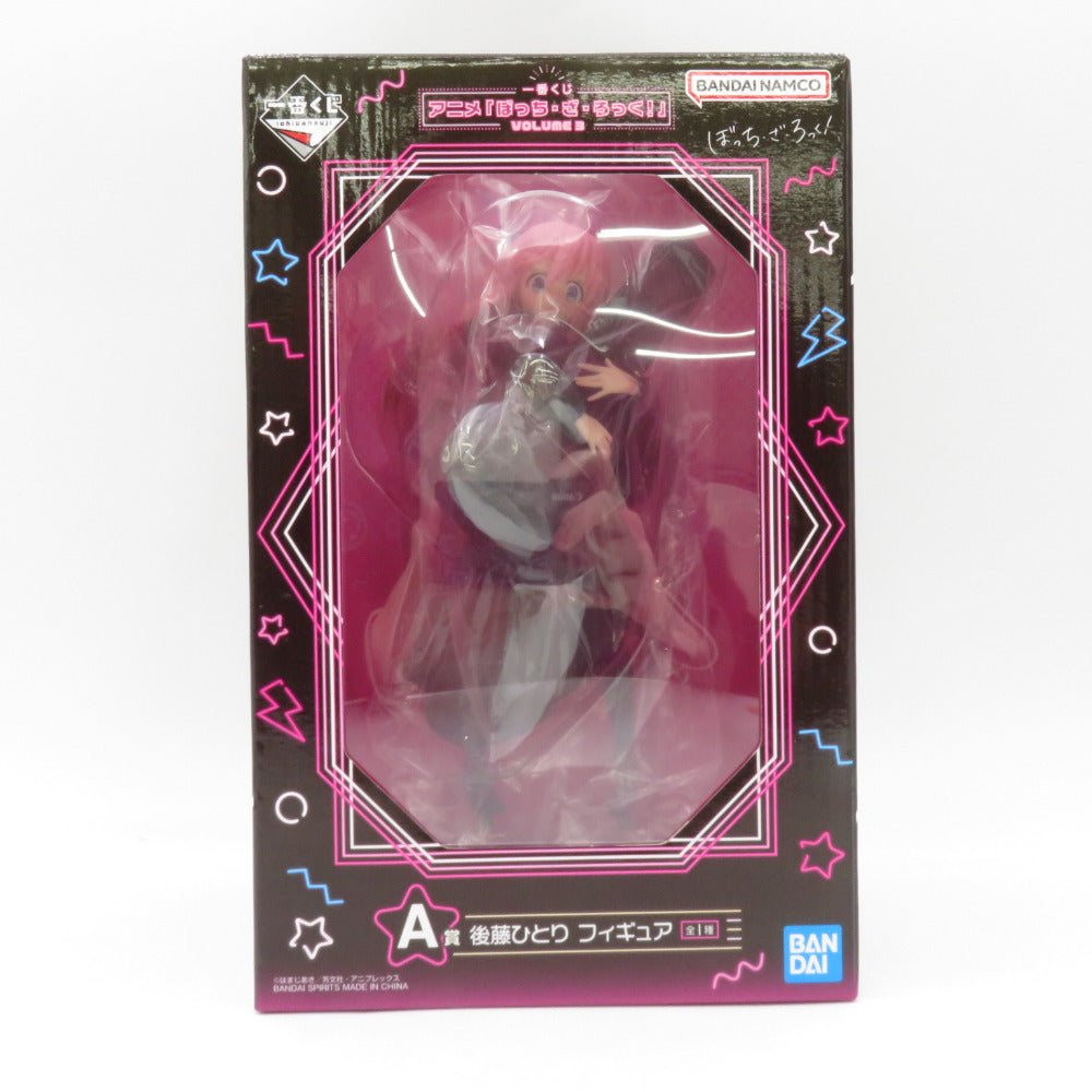 バンダイ 一番くじ アニメ「ぼっち・ざ・ろっく！」VOLUME３A賞 後藤ひとり フィギュア 箱イタミ有 BANDAI SPRITS フィギュア