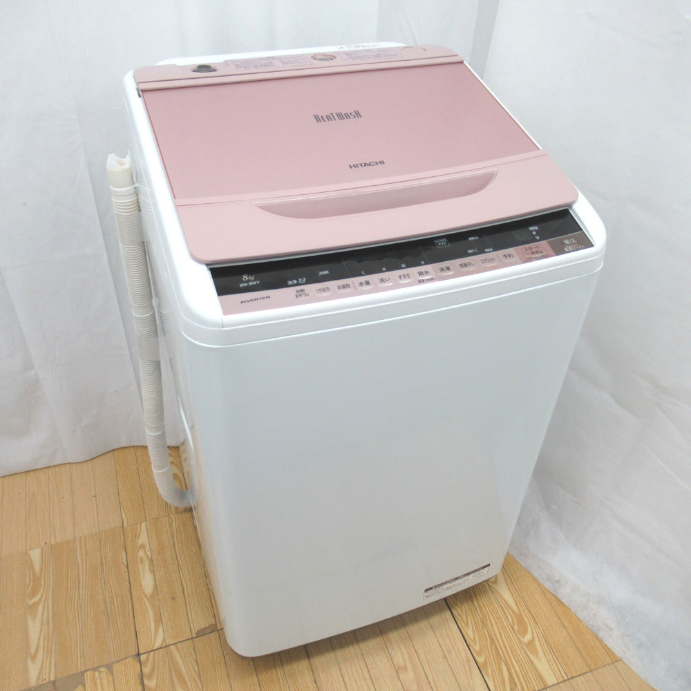 Hitachi 全自動洗濯機 NWｰR802 8.0kg 2016年製 50Hz／60Hz - 家電