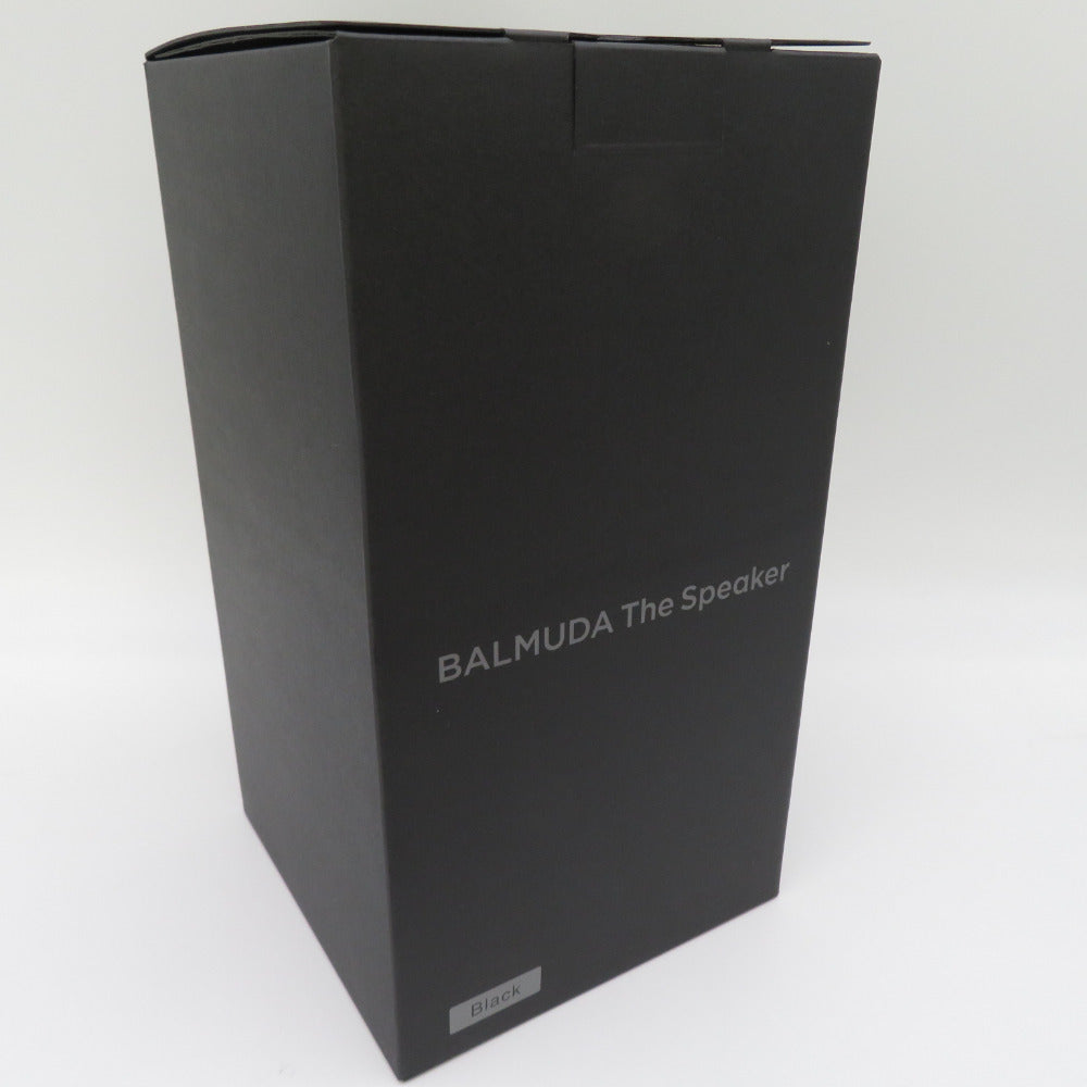 BALMUDA (バルミューダ) オーディオ機器 The Speaker M01A-BK ワイヤレス Bluetooth MO1A