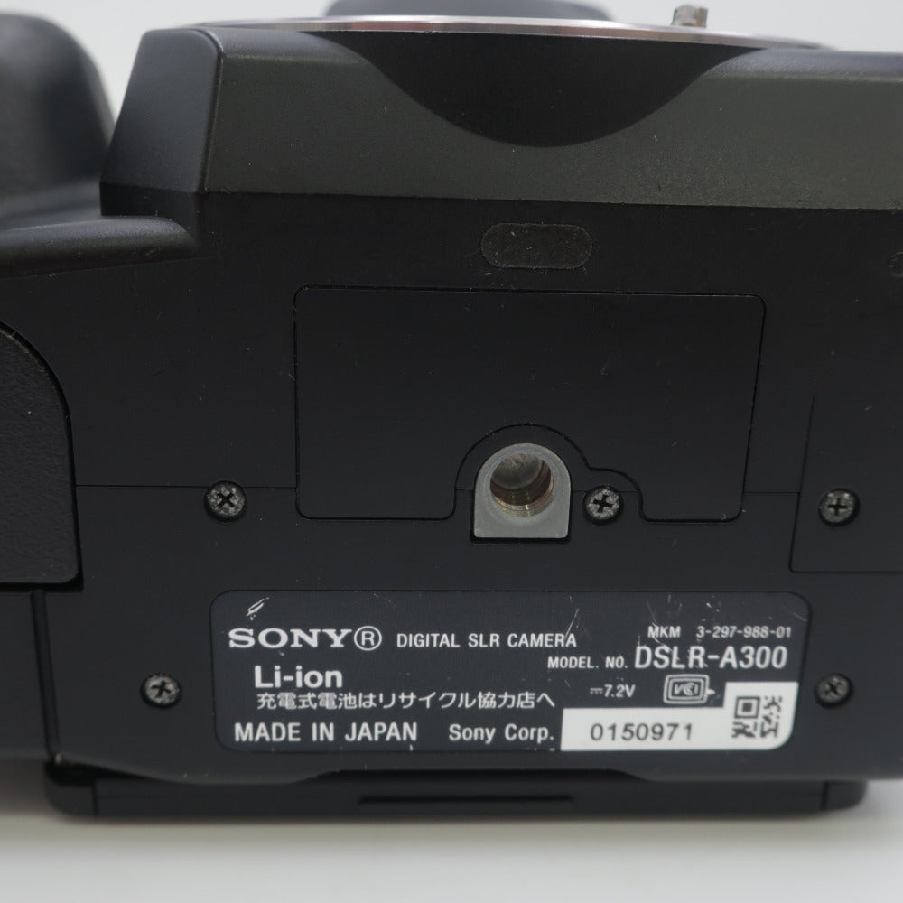 ソニー SONY デジタル一眼レフカメラ α300ボディ ブラック DSLRA300 - 1