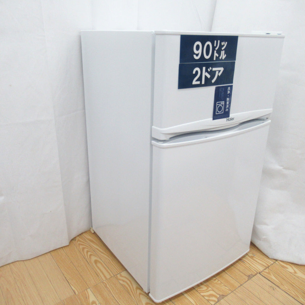 Haier (ハイアール) 冷蔵庫 85L 2ドア JR-9ADK ホワイト 2018年製 