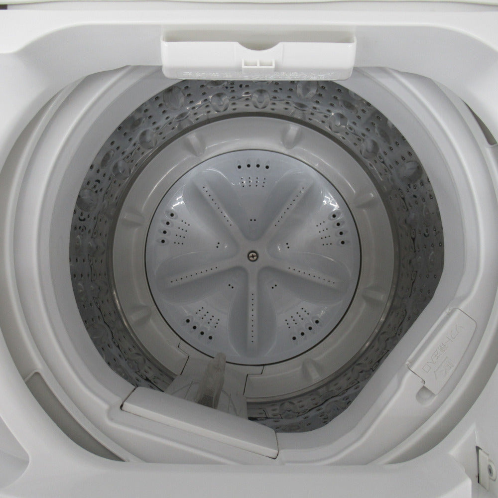 HerbRelax (ヤマダ電機 ハーブリラックス) 全自動洗濯機 5.0kg YWM-T50A1 2017年製 ホワイト 送風乾燥 簡易乾燥 一人暮らし 洗浄・除菌済み