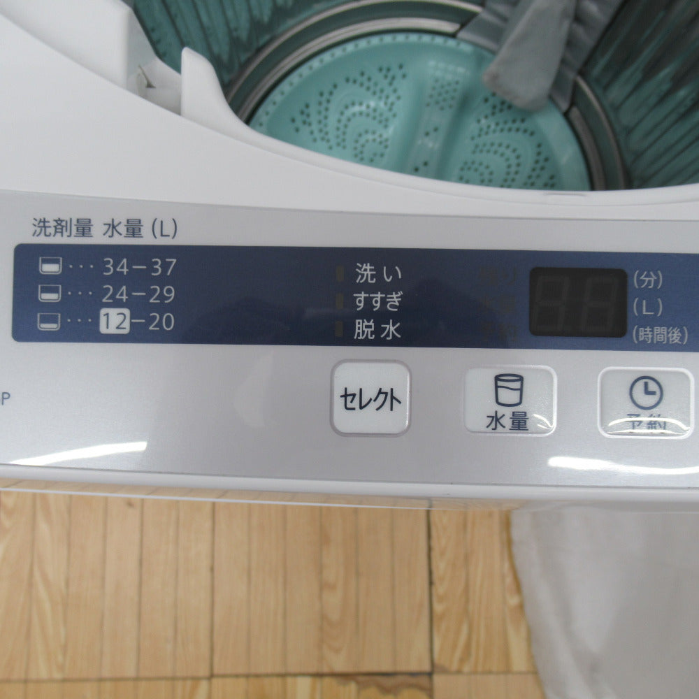 SHARP (シャープ) 全自動電気洗濯機 ES-GE55P 5.5kg 2015年製 ホワイト