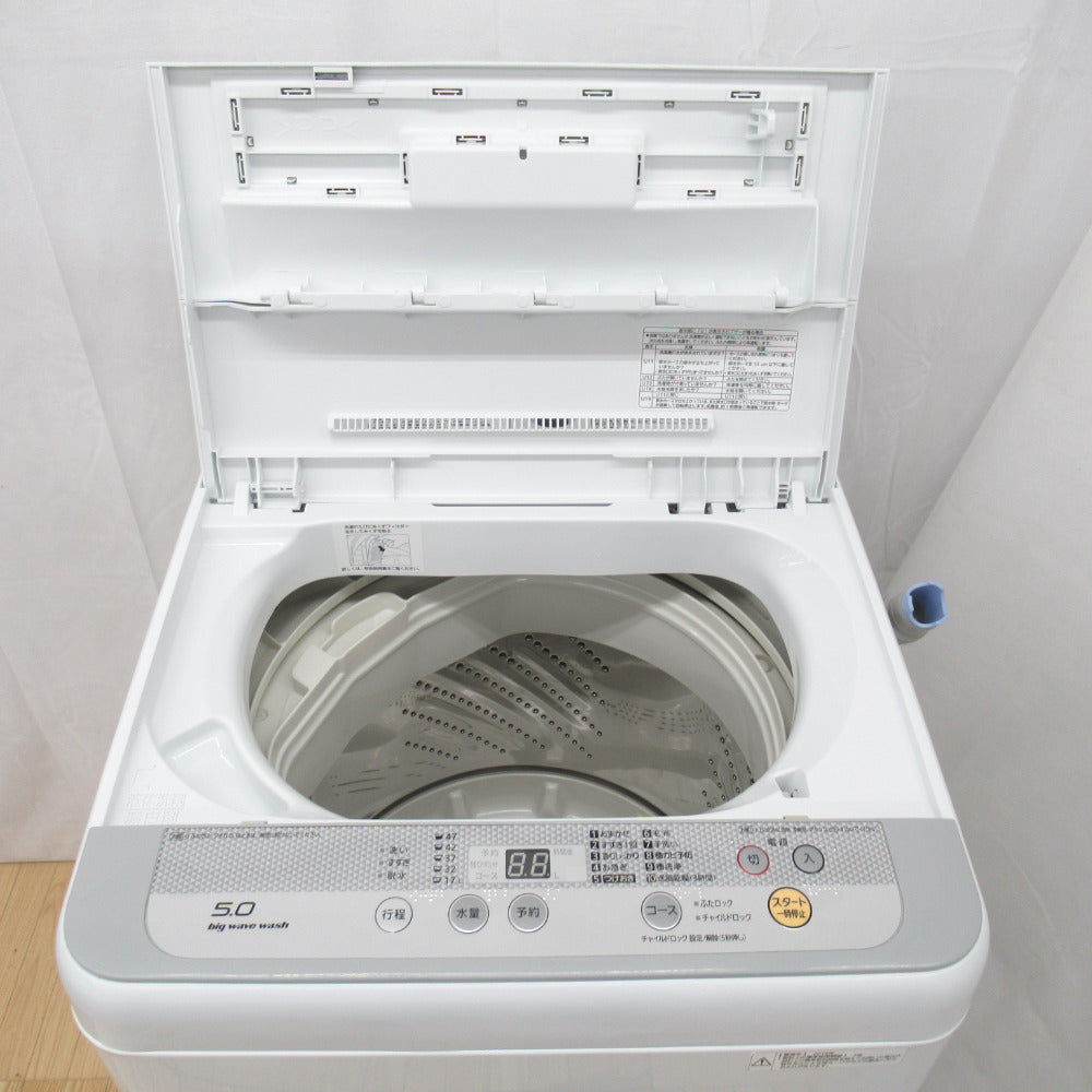 Panasonic (パナソニック) 全自動洗濯機 5.0kg NA-F50B9 2016年製 送風 乾燥機能付き 一人暮らし 洗浄・除菌済み