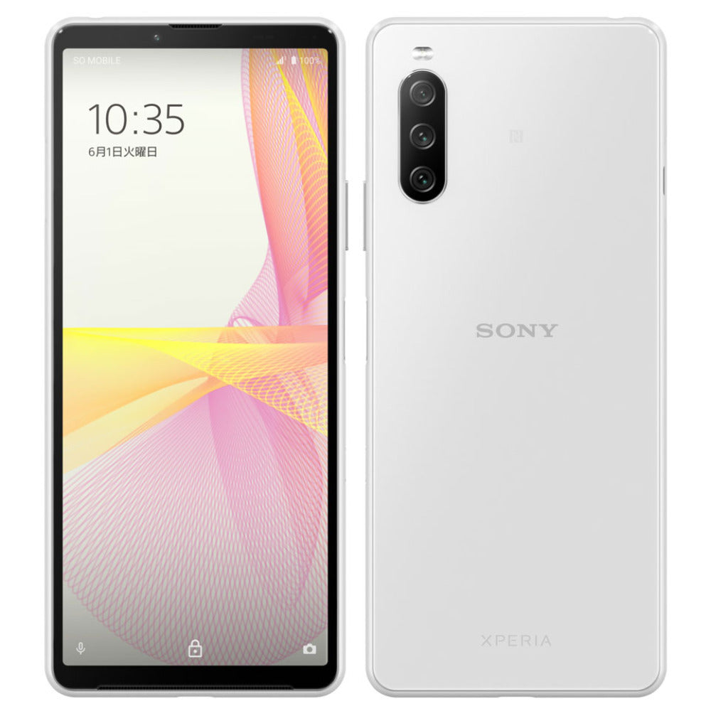 SONY Xperia 10 III Lite 5G［SIMフリースマホ］ホワイト XQ-BT44 未使用品