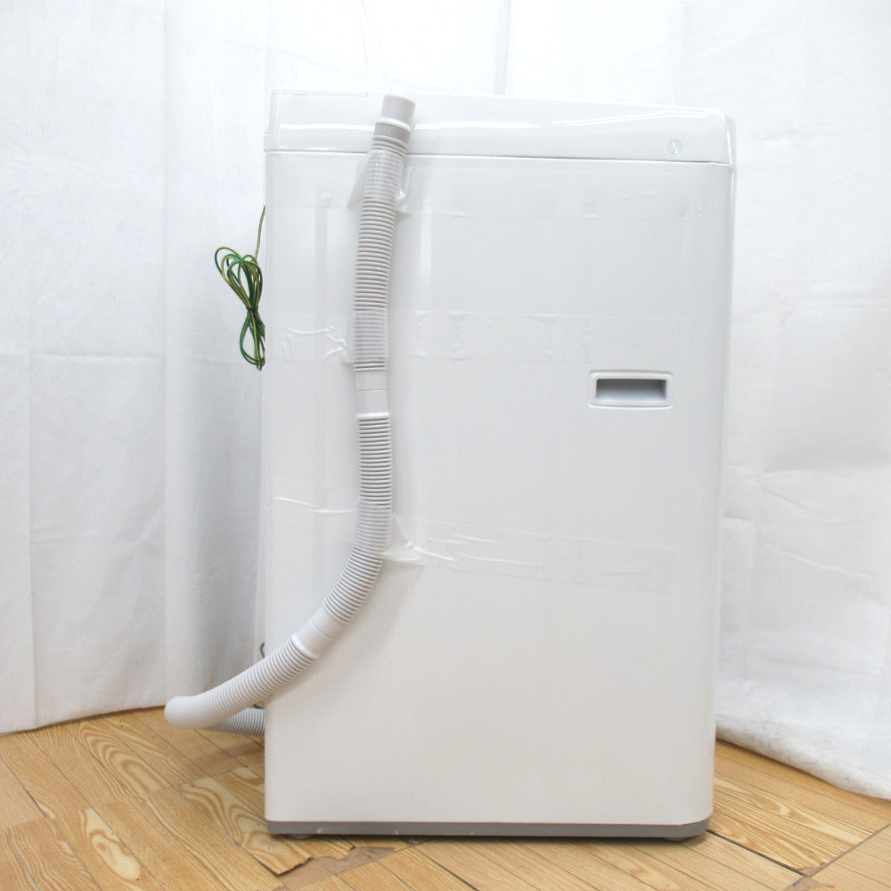 SHARP (シャープ) 全自動洗濯機 6.0kg ES-GE6F 2021年製 ブラウン 送風 乾燥機能付き 一人暮らし 洗浄・除菌済み