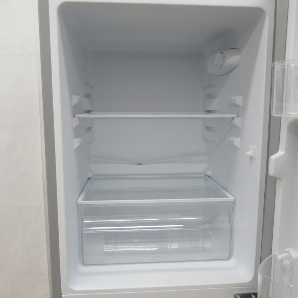 maxzen (マクスゼン) 冷蔵庫 直冷式 117L 2ドア JR117ML01SV シルバー 