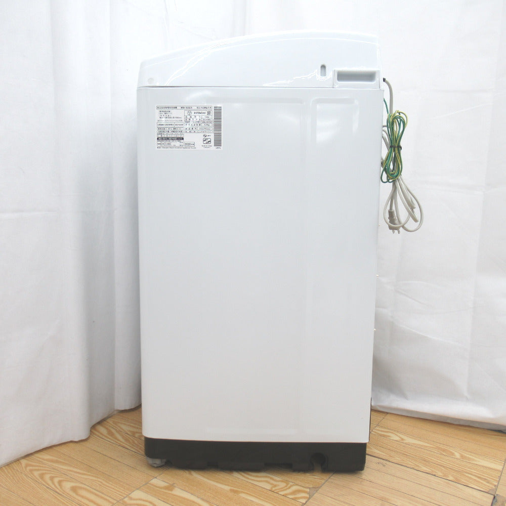 HITACHI (日立) 全自動電気洗濯機 NW-50E 5.0kg 2020年製 ピュア