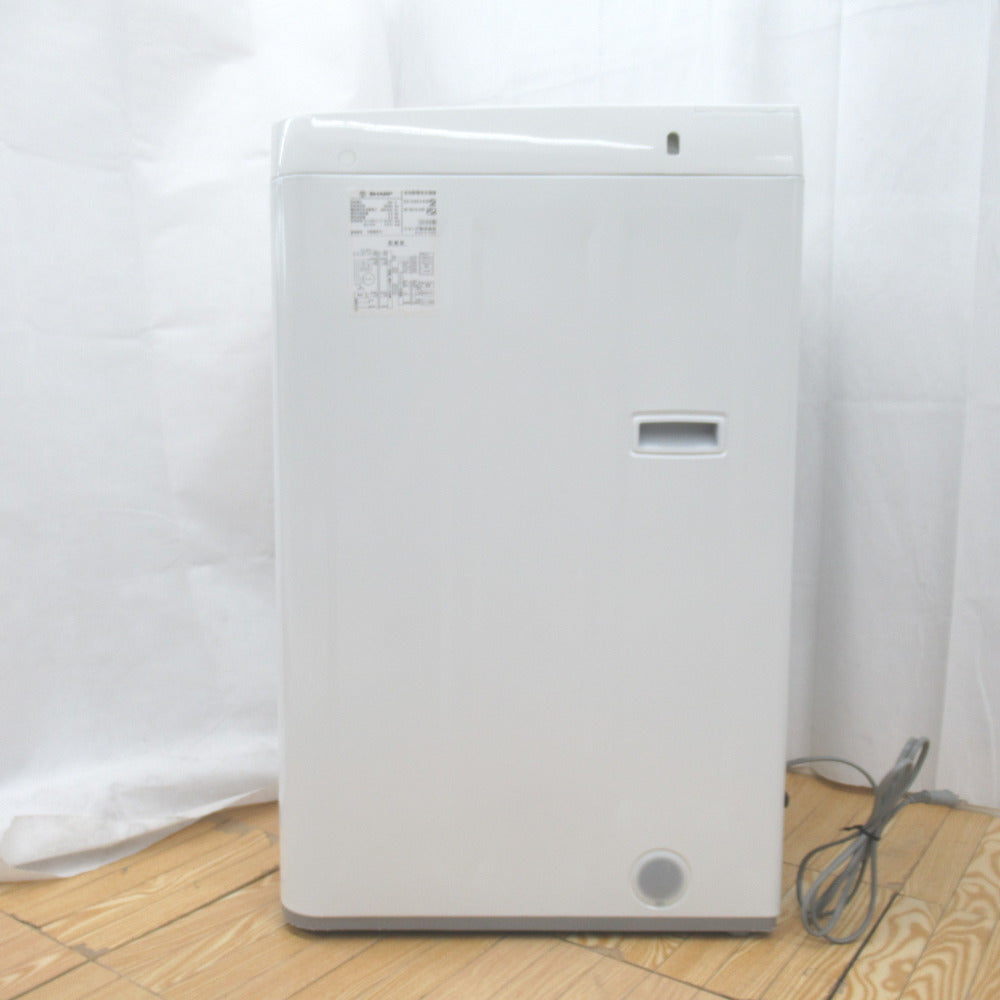 SHARP 全自動電気洗濯機 ES-G4E3-KW  4.5kg  2016年製