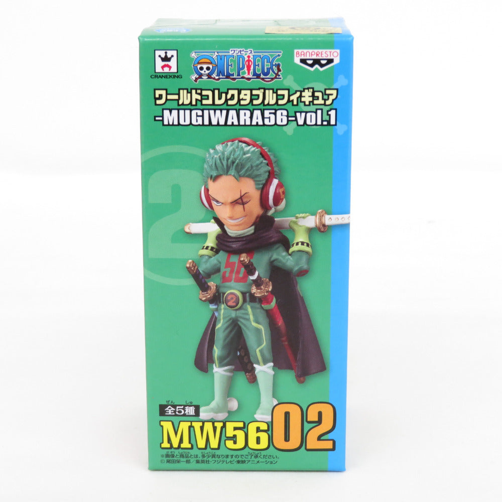 未開封 ワンピース ワールドコレクタブルフィギュア MUGIWARA 56 vol.1 ロロノア・ゾロ BANPRESTO (バンプレスト)