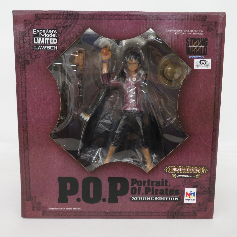 MegaHouse (メガハウス) フィギュア 未開封 ワンピース LAWSON限定カラー P.O.P モンキー D ルフィ 未使用品