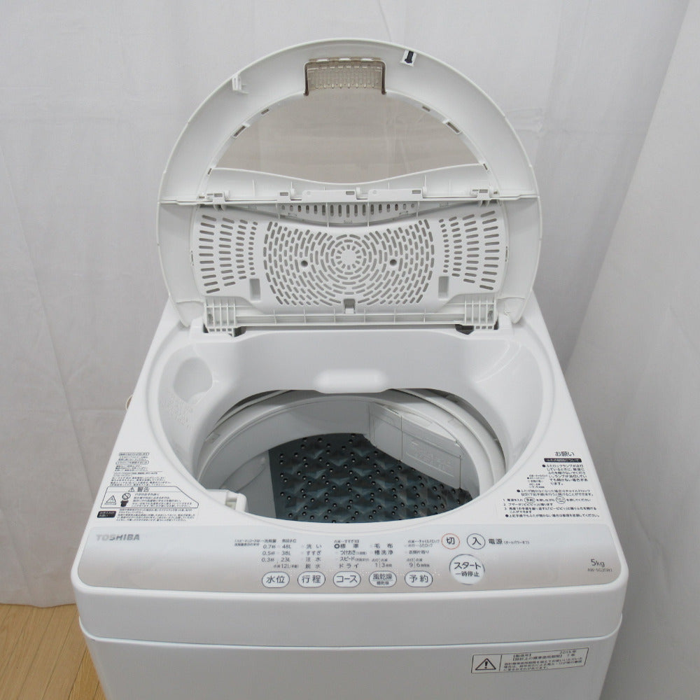 セール TOSHIBA洗濯機 2015年製 5kg 東京 神奈川 格安配送 ka112 