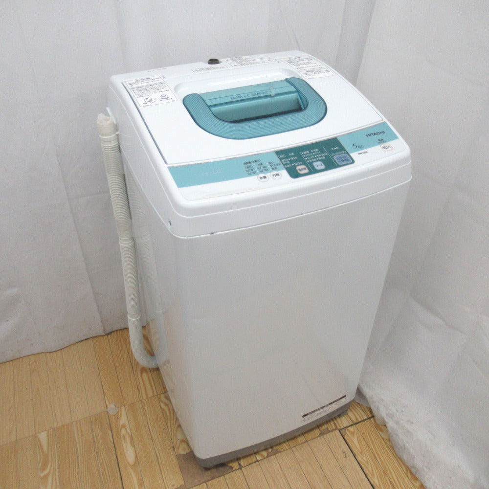 日立全自動電気洗濯機5kg NW-5HR【送料0円(地域限定)】 - 洗濯機