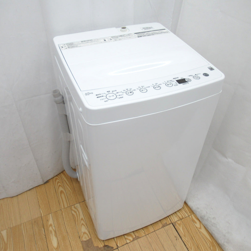Haier (ハイアール) ORIGINALBASIC 全自動洗濯機 洗濯4.5kg BW-45A-W 