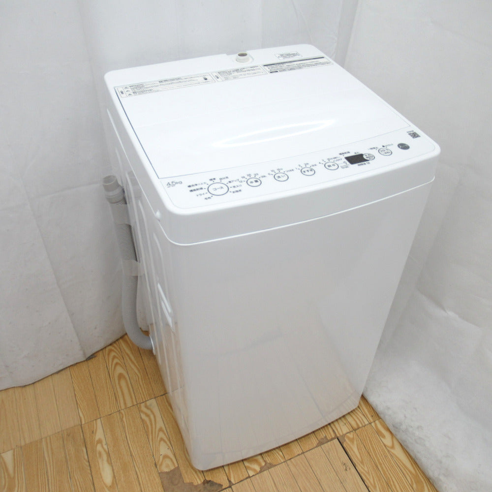 Haier (ハイアール) ORIGINALBASIC 全自動洗濯機 洗濯4.5kg BW-45A-W