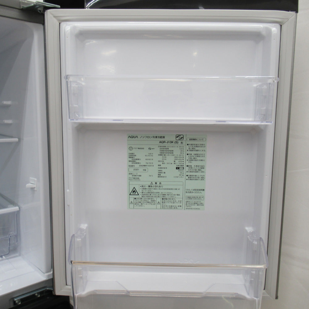 AQUA アクア 冷蔵庫 AQR-13K 126L 2021年製 - キッチン家電