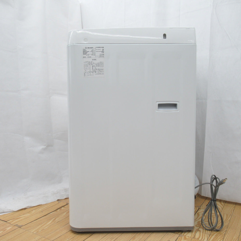 SHARP (シャープ) 全自動洗濯機 6.0kg ES-GE6D 送風・簡易乾燥 2020年
