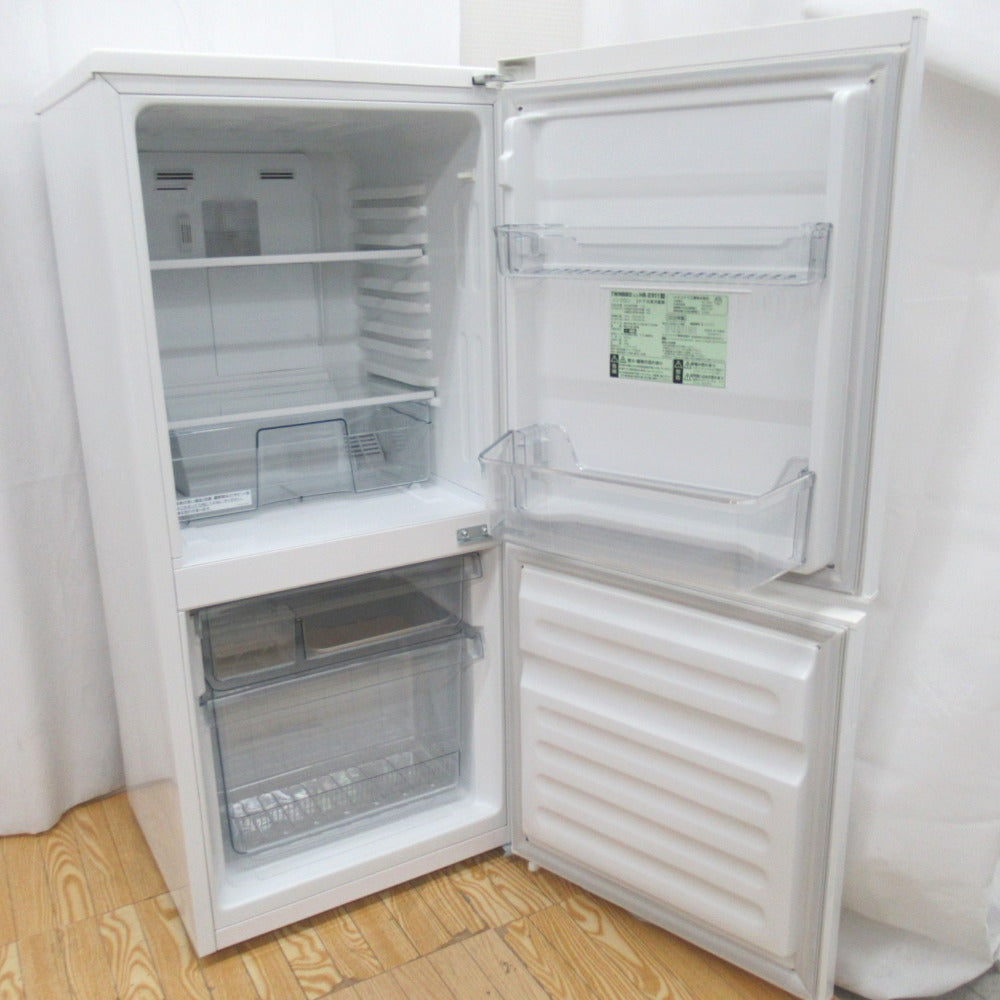 ツインバード☆２ドア冷蔵庫☆HR-E911☆白・ホワイト☆110L☆ - 冷蔵庫 