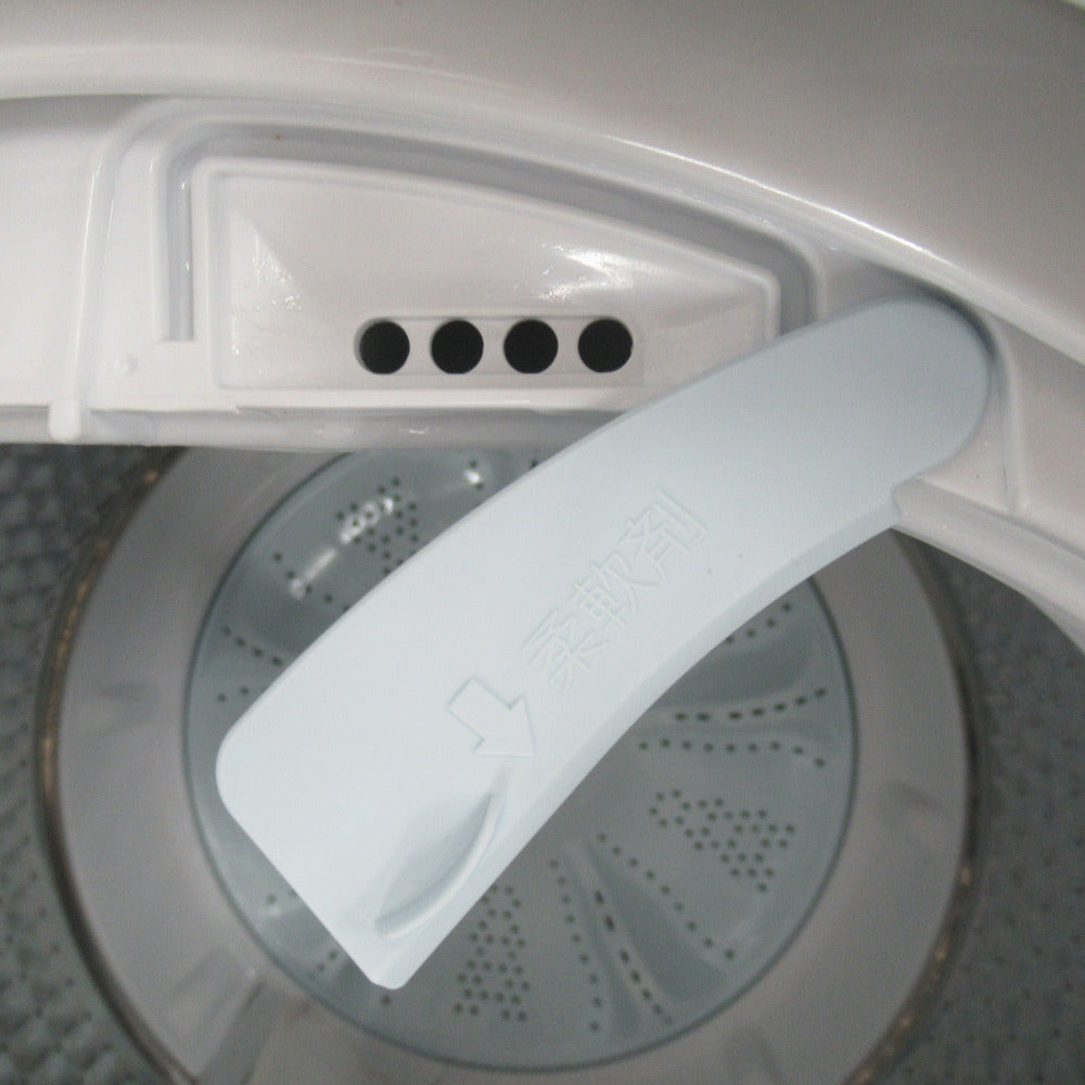 AQUA アクア 全自動電気洗濯機 5.0kg AQW-GS5E8 キーワードホワイト 2021年製 簡易乾燥機能付 一人暮らし 洗浄・除菌済み