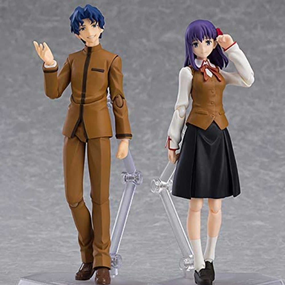 figma (マックスファクトリー フィグマ) Fate/stay night Heven’s Feel 間桐慎二＆間桐桜 ノンスケール ABS&PVC製 塗装済み可動フィギュア 未使用品