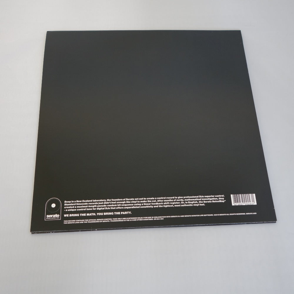 DJ機器 SERATO ( セラート ) Serato Control Vinyl 12インチ ブラック 2枚1ペア 未使用品