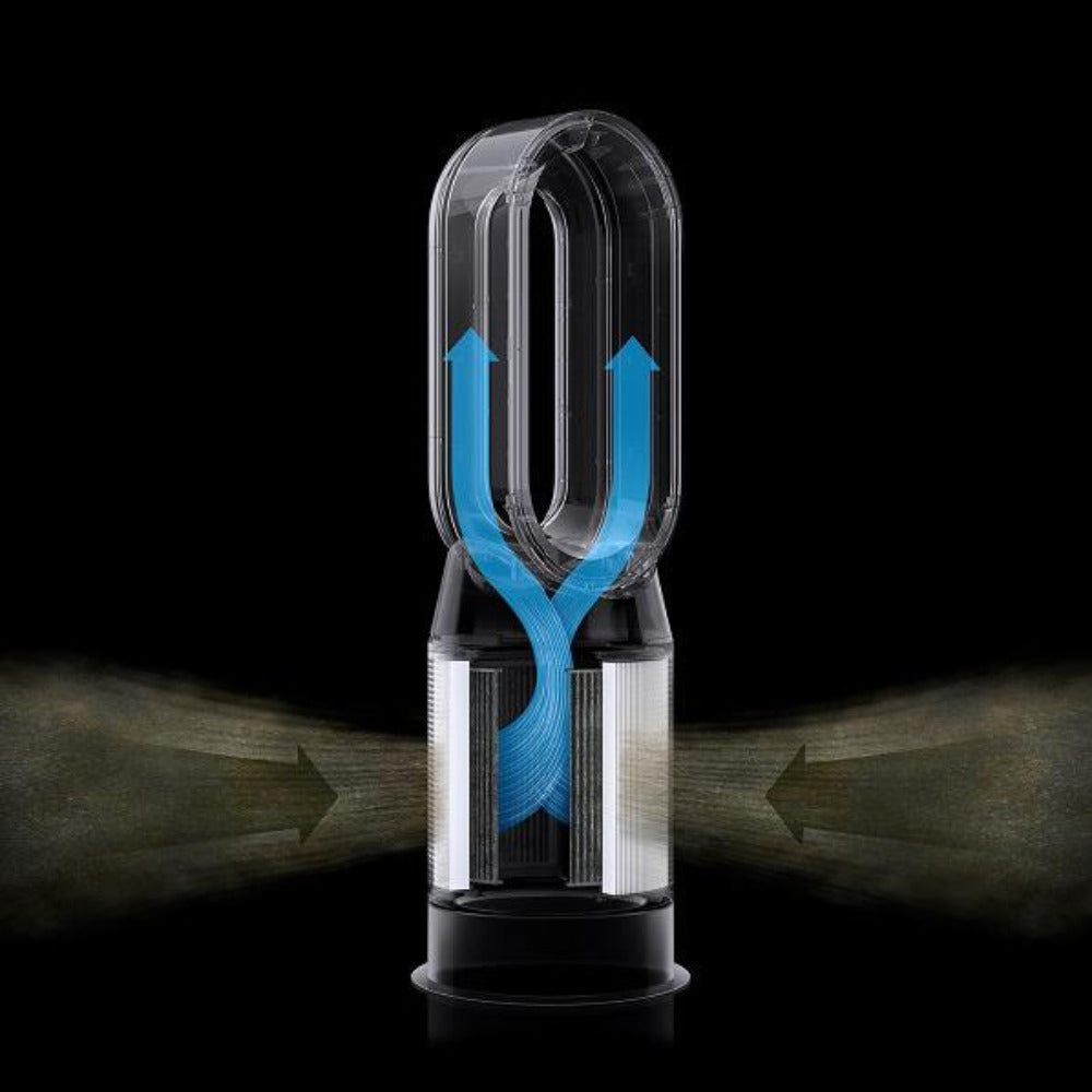 【花粉・ウイルス対策】ダイソン Dyson Purifier Hot + Cool HP07 SB 空気清浄ファンヒーター シルバー/ブルー 美品