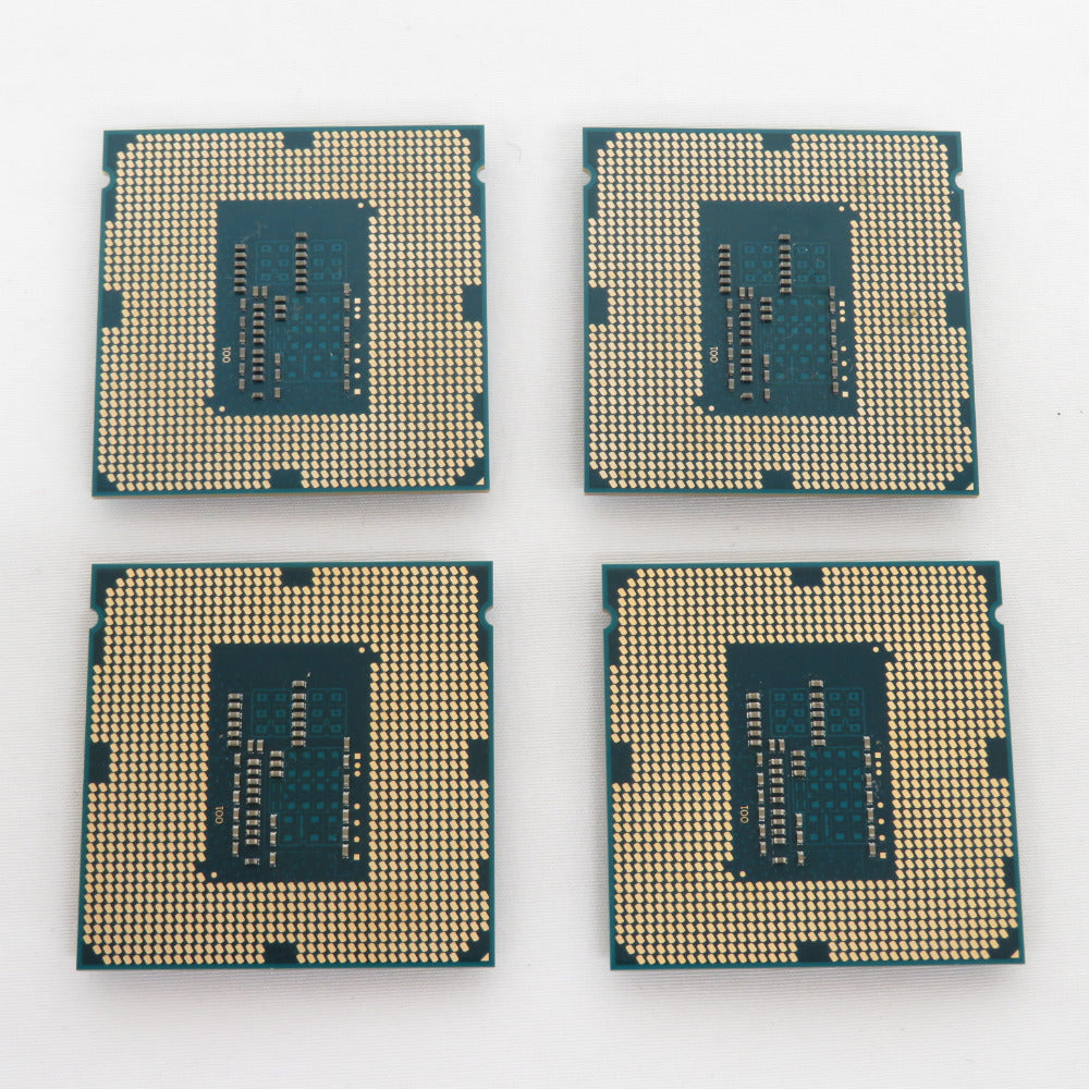 Intel インテル PC周辺機器 ジャンク CPU 4個まとめ売り Core i3-4160 本体のみ 4個セット 動作未確認