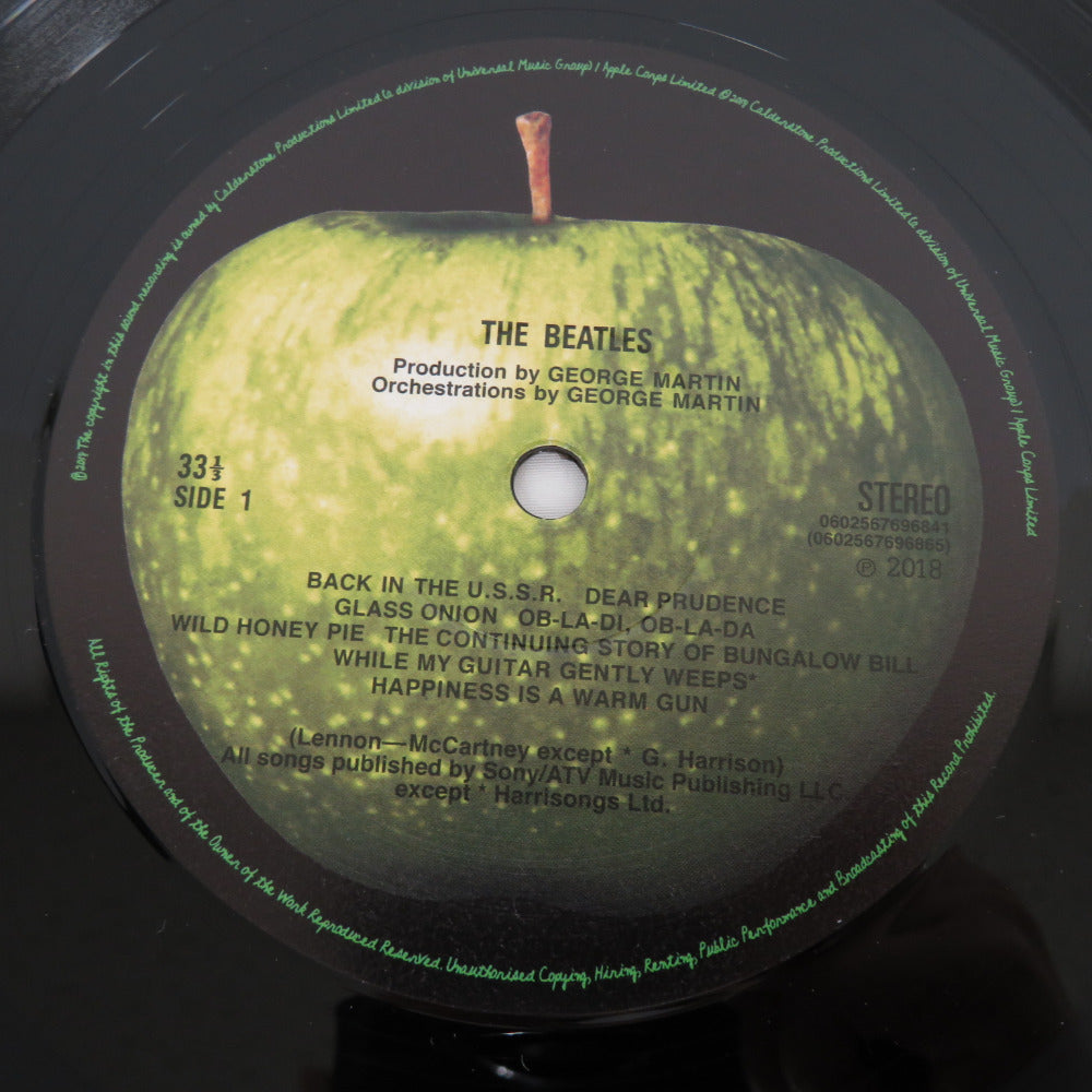 レコード THE BEATLES (WHITE ALBUM) 2LP 動作未確認 美品