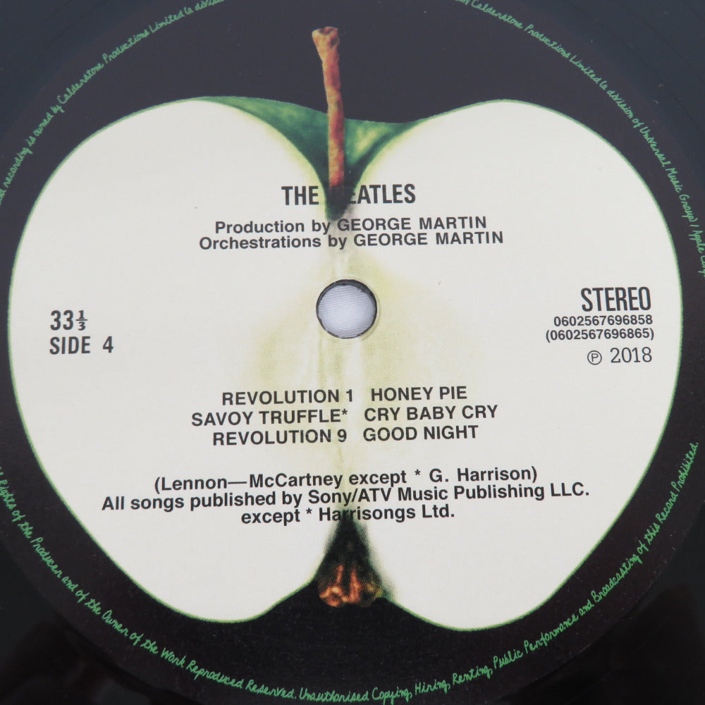 レコード THE BEATLES (WHITE ALBUM) 2LP 動作未確認 美品