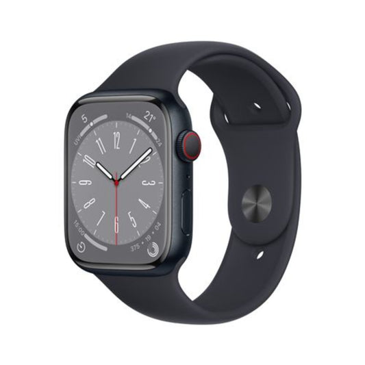 Apple Watch Series 8 GPS+Cellularモデル 45mm ミッドナイト スポーツバンド [MNK43J/A] 未使用品