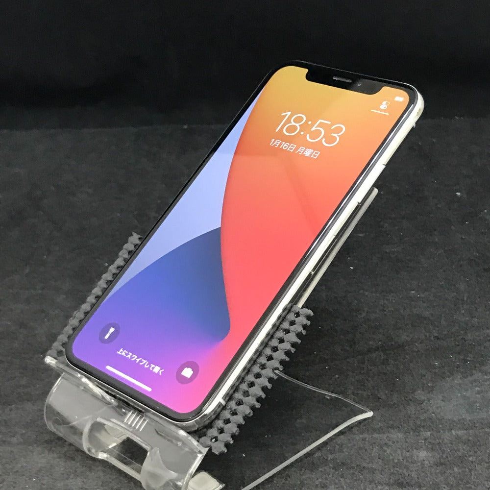 難あり iPhone SoftBank iPhone X 256GB MQC22J/A シルバー 利用制限〇 SIMロックなし