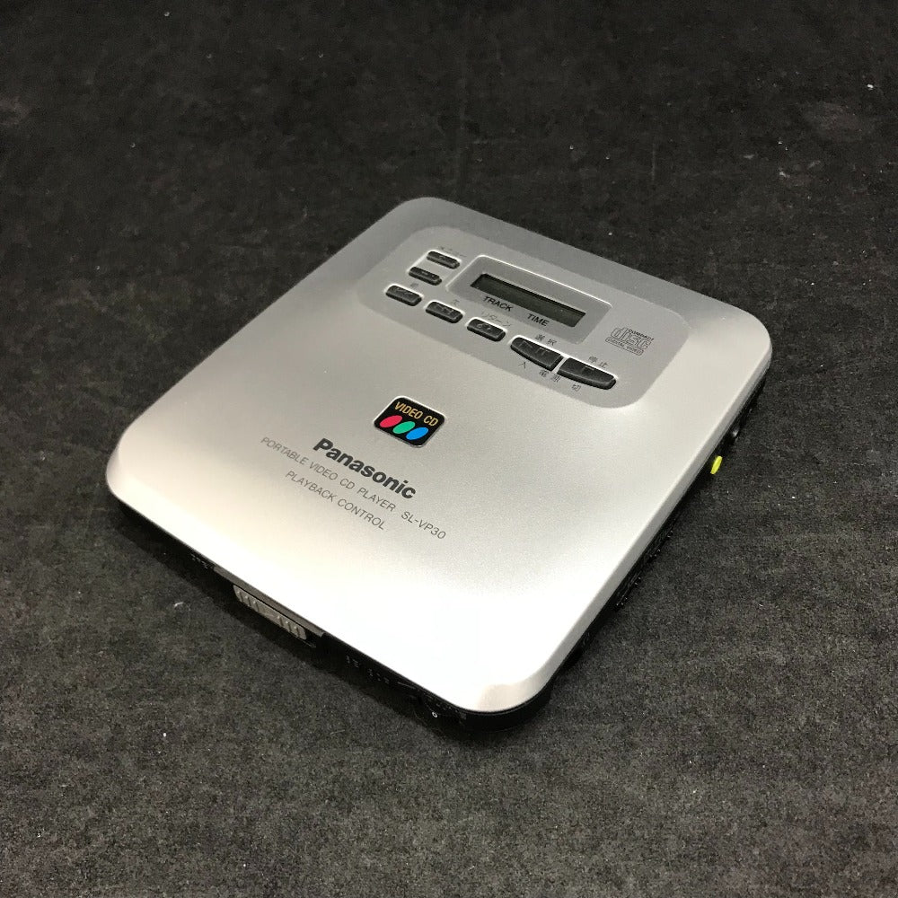 ジャンク品 Panasonic ポータブルVCDプレイヤー SL-VP30