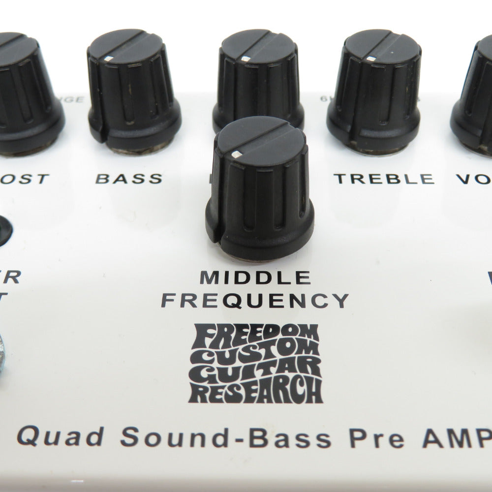 ベース用プリアンプ Freedom Custom Guitar Research フリーダムカスタムギターリサーチ Quad Sound-Bass Preamp SP-BP-01