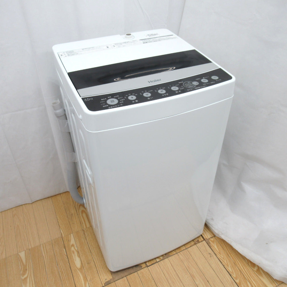 Haier (ハイアール) 全自動洗濯機 4.5kg JW-C45D-K (ブラック) 2020年