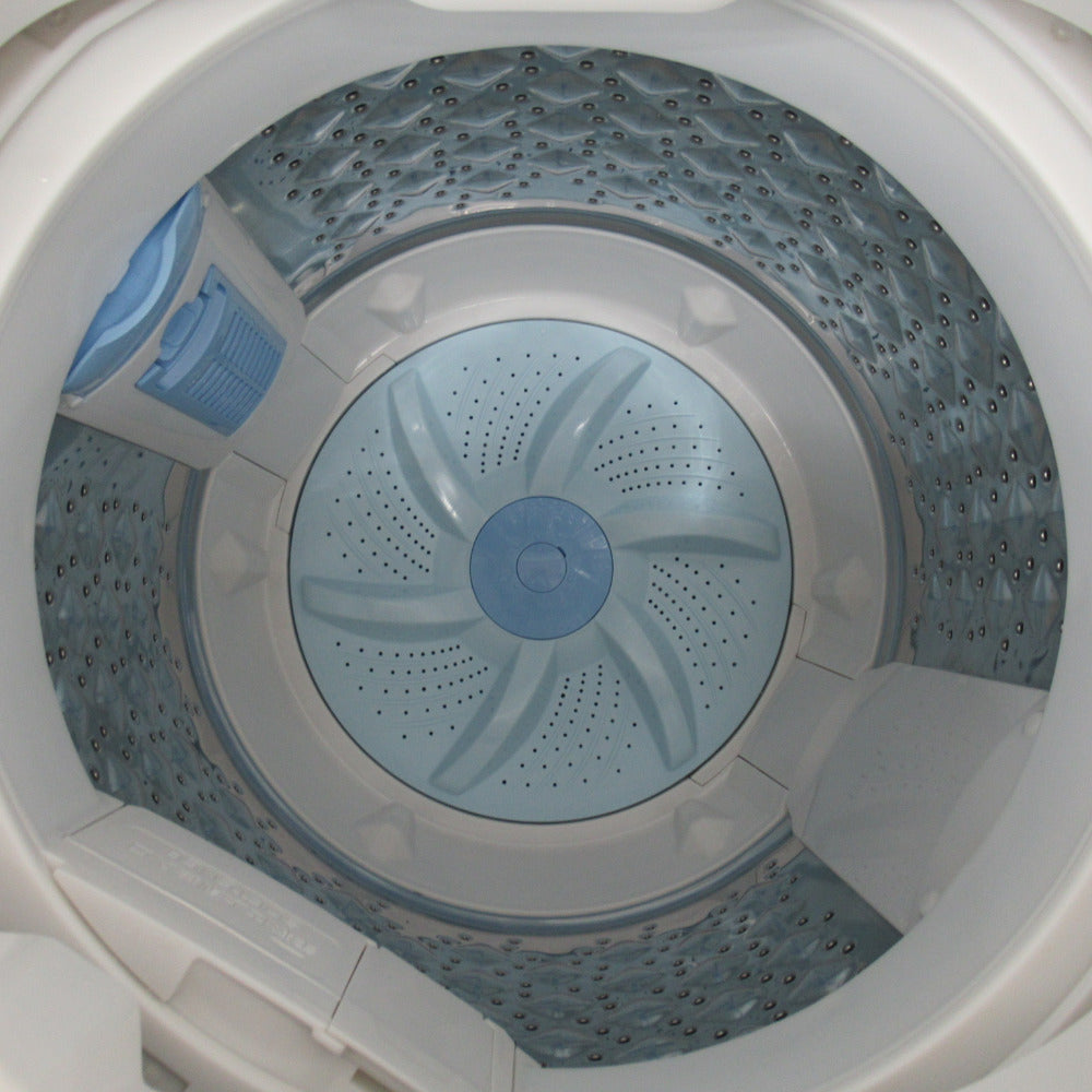 TOSHIBA 東芝 全自動洗濯機 5.0kg AW-5G6 2019年製 グランホワイト 