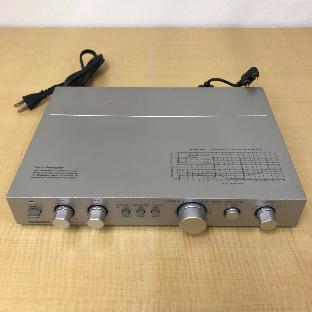 Technics (テクニクス) オーディオ機器 ステレオプリアンプセット SU 