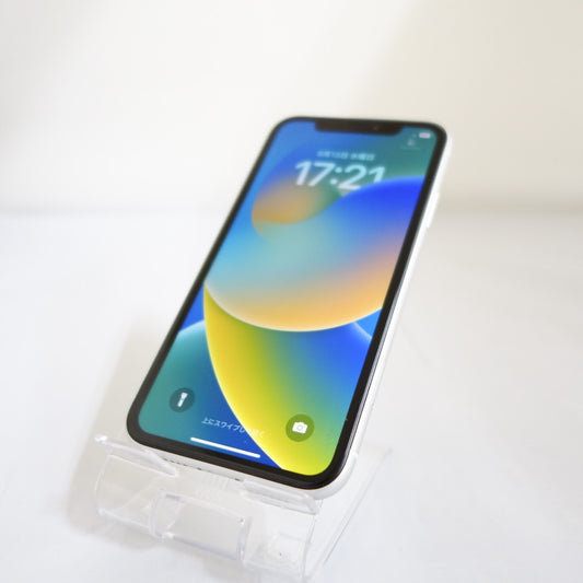 Apple iPhone XR (アイフォン テンアール) 256GB MT0W2J/A ホワイト SIMロックあり 利用制限〇 バッテリー難あり
