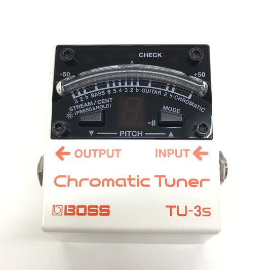 BOSS チューナー Chromatic Tuner TU-3S  美品