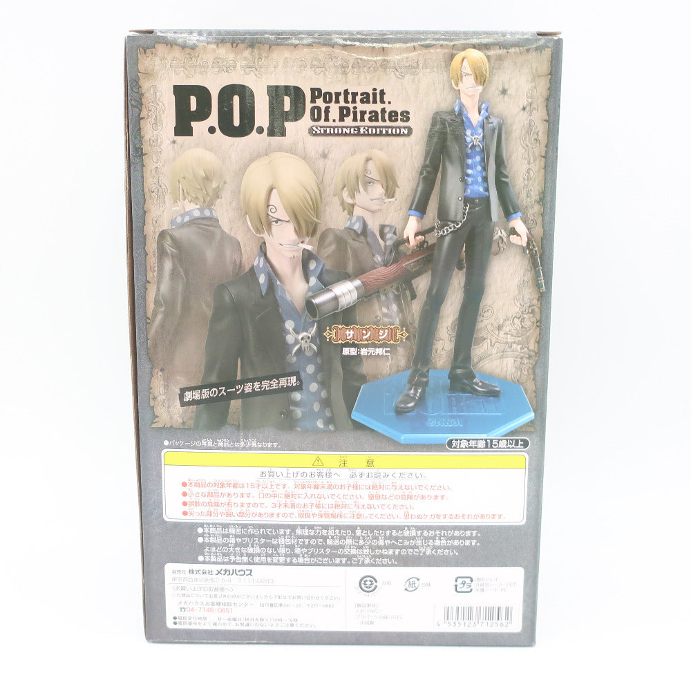 MegaHouse メガハウス フィギュア 開封品 Portrait.Of.Pirates ワンピース ""STRONG EDITION"" サンジ エクセレントモデル 美品