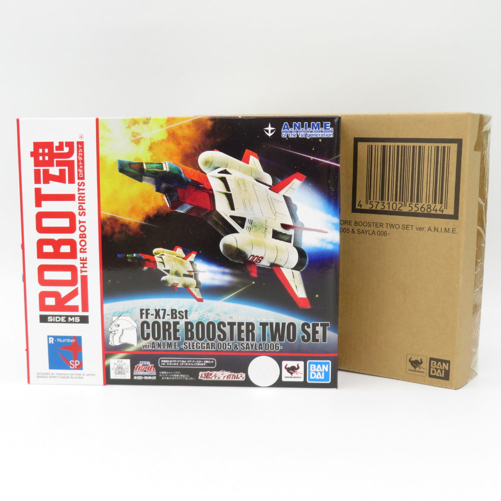 ROBOT魂 ＜SIDE MS＞ FF-X7-Bst コア・ブースター 2機セット ver. A.N.I.M.E. 〜スレッガー005 ＆ セイラ006〜 輸送箱付 ロボット魂 ロボットダマシイ フィギュア 未開封品