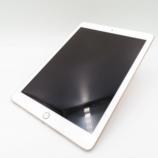 Apple アップル iPad 第6世代 9.7インチ 128GB ゴールド Wi-Fi+Cellular docomo SIMロックあり 本体のみ MRM22J/A 難あり