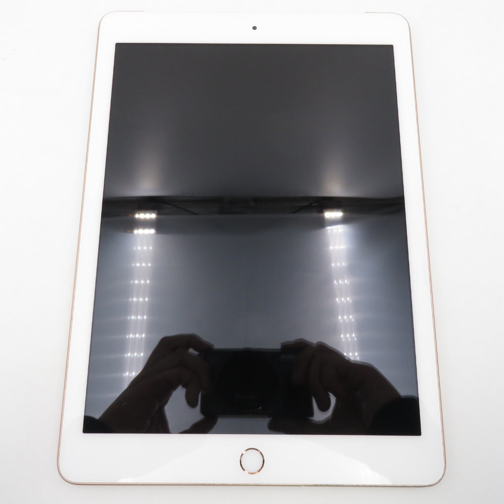 Apple アップル iPad 第6世代 9.7インチ 128GB ゴールド Wi-Fi+Cellular docomo SIMロックあり 本体のみ  MRM22J/A 難あり