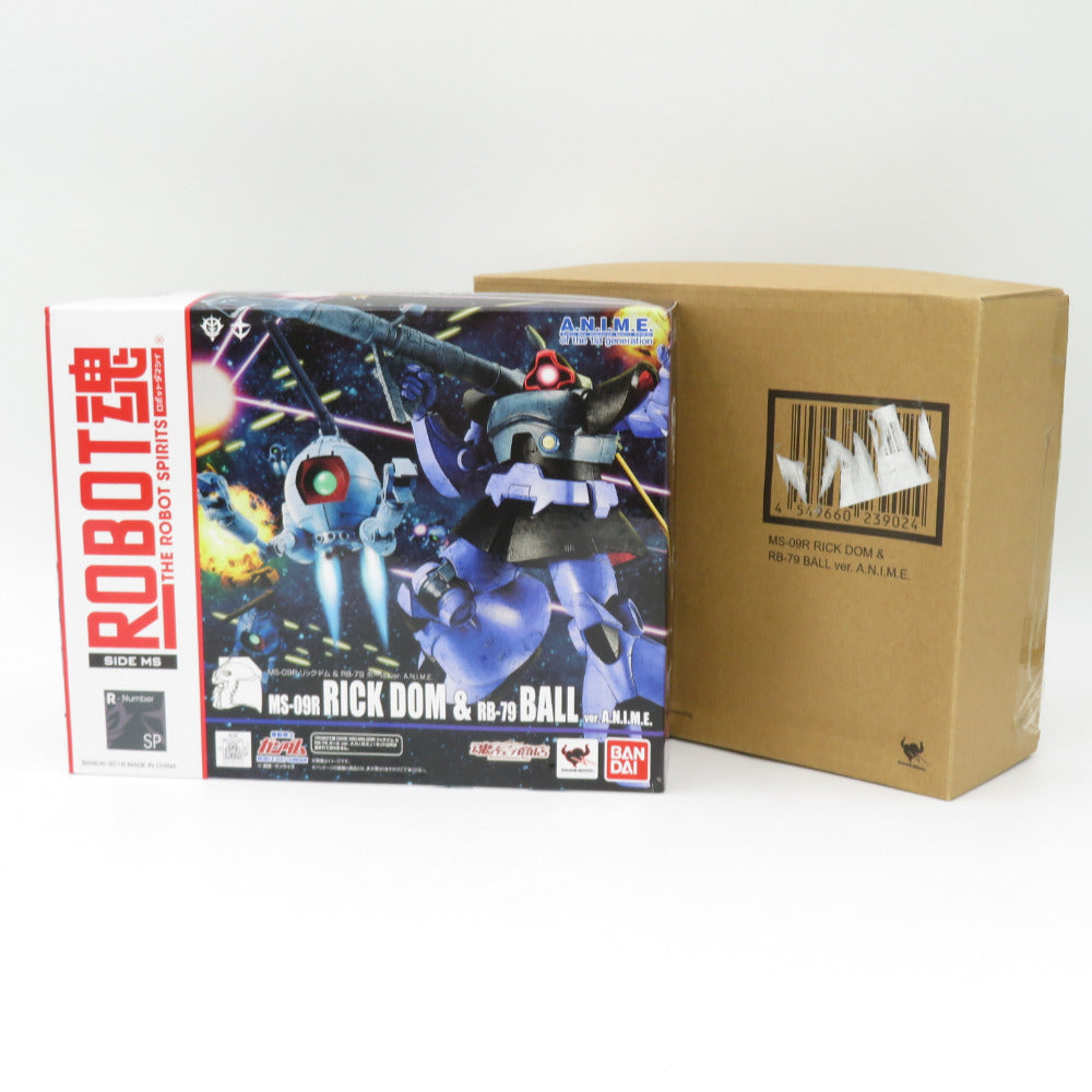 ROBOT魂 ＜SIDE MS＞ MS-09R リック・ドム＆RB-79 ボール ver. A.N.I.M.E. 外箱イタミあり 輸送箱付 ロボット魂 ロボットダマシイ フィギュア 未開封品