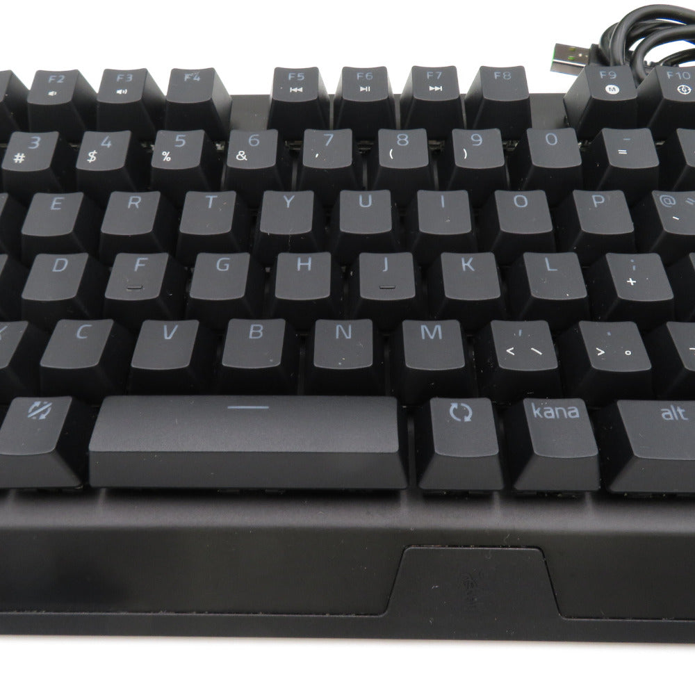 Razer BlackWidow レイザー ブラックウィドウ PC周辺機器 ゲーミングキーボード V3 Tenkeyless JP Green Switch テンキーレス日本語列モデル