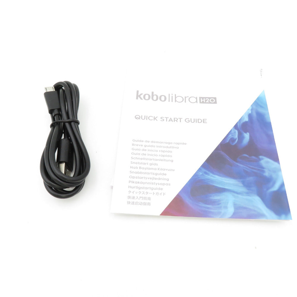 その他タブレット 楽天 rakuten 電子書籍リーダー Kobo Libra H2O ブラック 7インチ 防水 8GB Wi-Fi接続