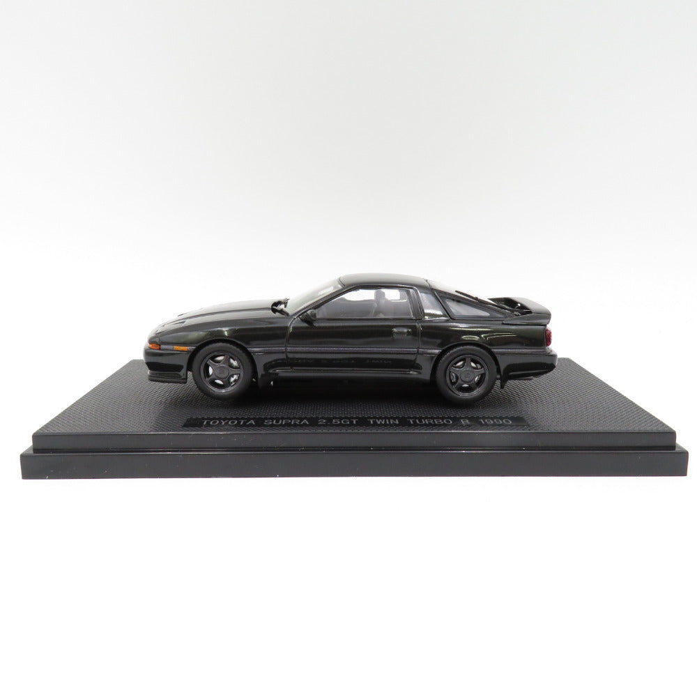 EBBRO エブロ 模型 開封品 ミニカー トヨタ スープラ 2.5GT ツインターボR 1990 TOYOTA SUPRA 2.5GT TWINTURBO R 1990 ダークグリーン