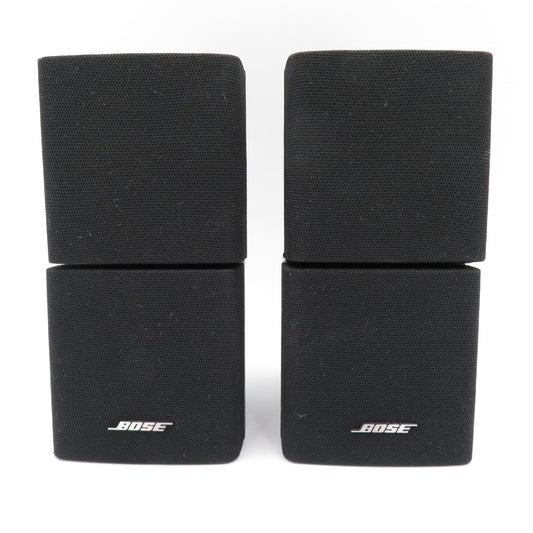 BOSE ボーズ オーディオ機器 スピーカー サテライトスピーカー ペア ブラック