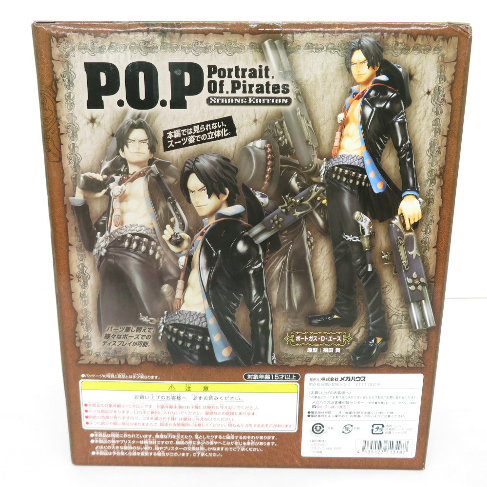 MegaHouse (メガハウス) フィギュア P.O.P ワンピース ストロングエディション・ポートガス・Ｄ・エース 未開封品